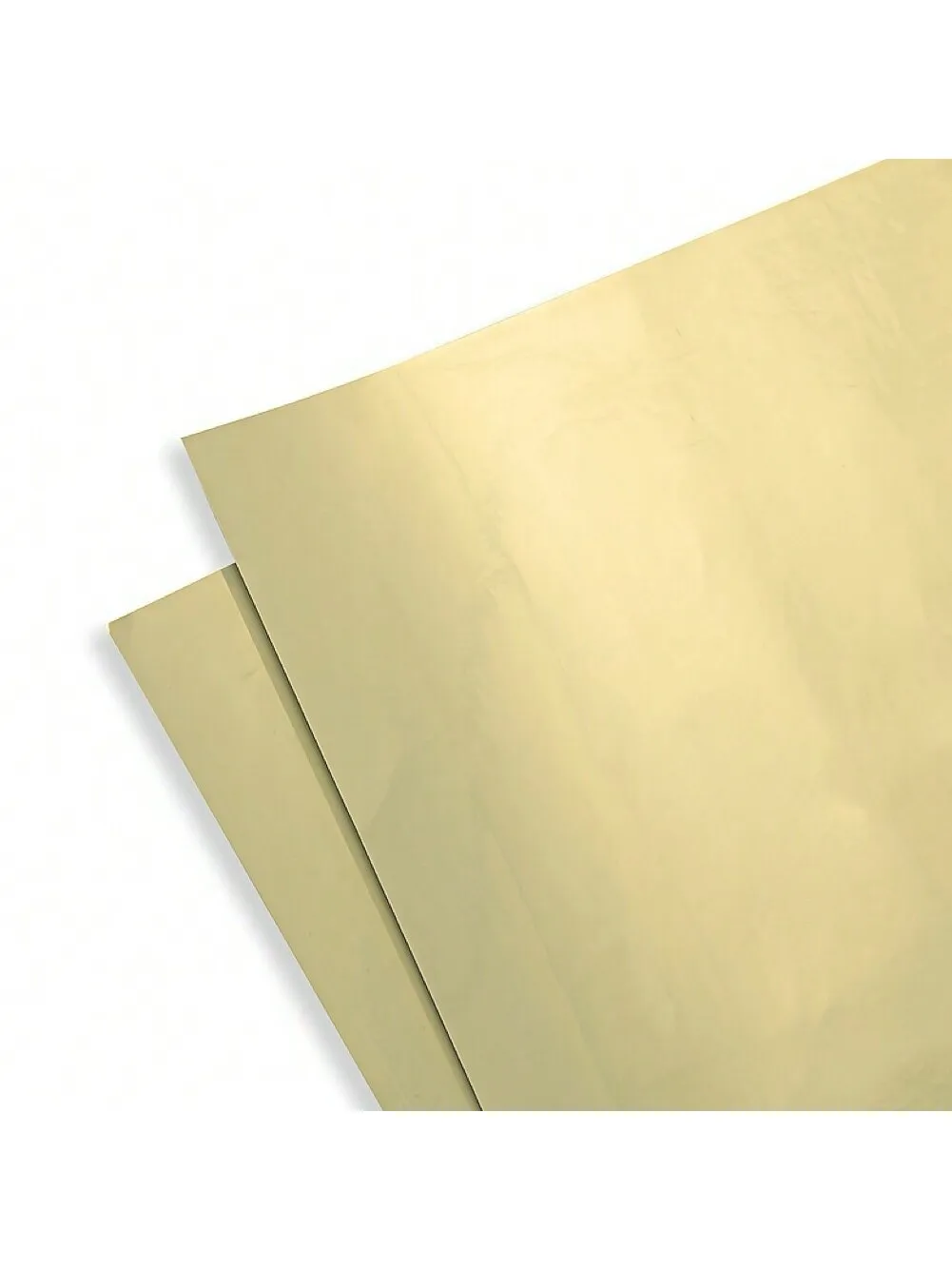 HUSPER 8.3×11.7 inch 10 Sheets Bright Gold Waterproof Premium Printable Vinyl Sticker Paper for Inkjet Printer