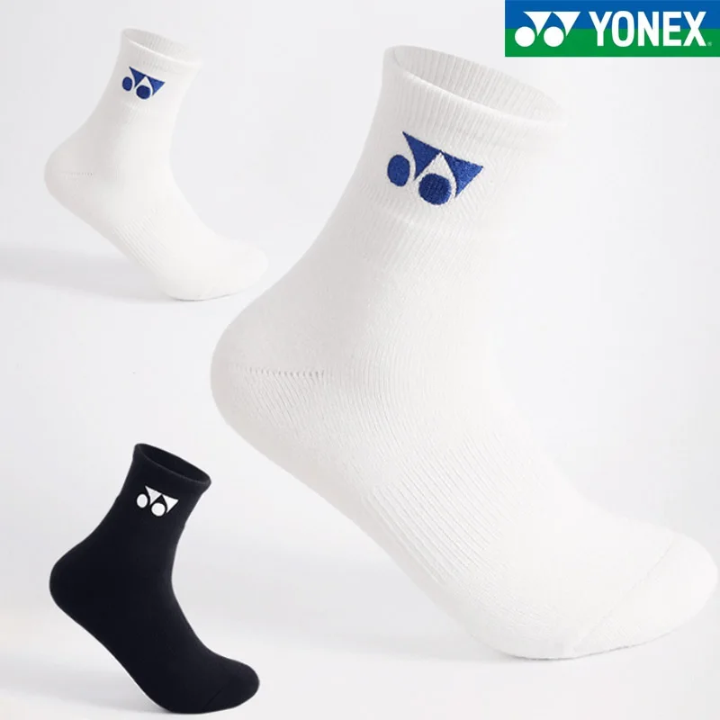 

YONEX Badminton Socks Anniversary Thickened Towel Soled Sports Socks, Sweat-Absorbent and Deodorant Fitness Running