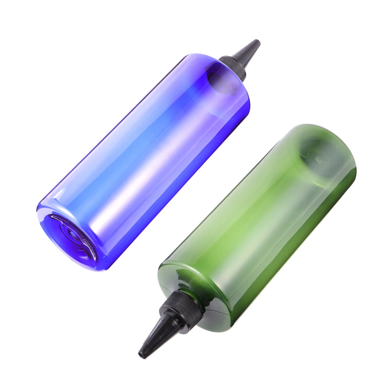 

4pcs Hair Dye Bottle Pointed Mouth Coloring Container for Household Salon Reusable Premium Plastic Easy to Use