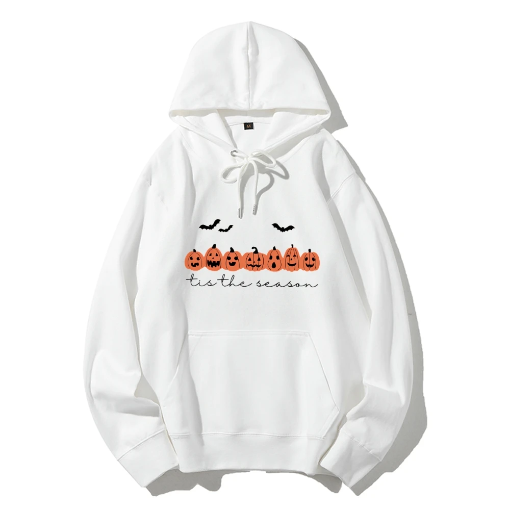 

Cartoon Pumpkin Pattern Print Women's Hoody Cotton Cotton Comfortable Super Sweatshirt High Quality Fashion Personalized