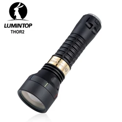 Outdoor Flashlight EDC LEP FlashLight 1700M Throw Distance Camping Lantern LED Torch Light Powerful USB-C 18650 Li-ion THOR 2