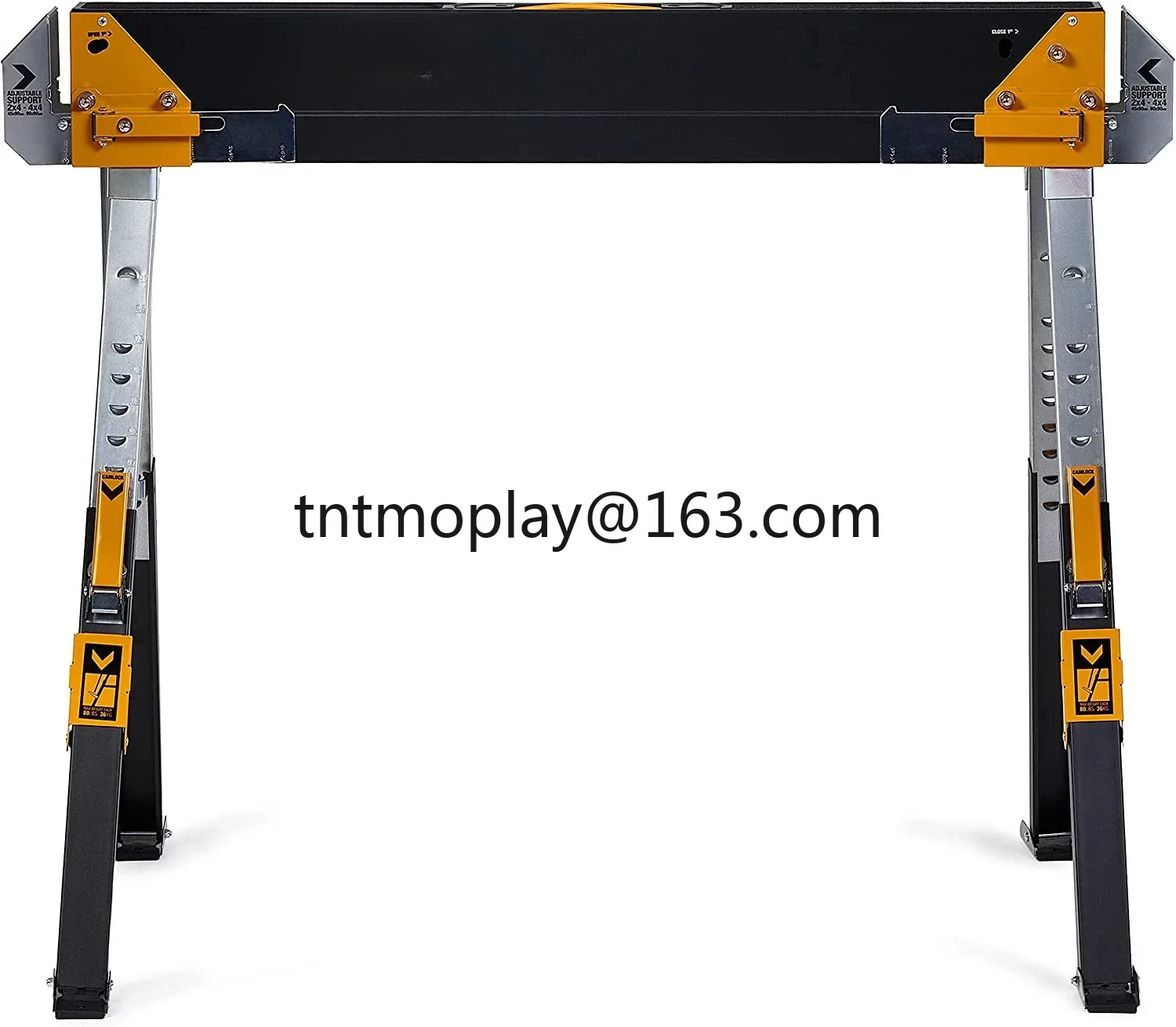 Woodworking bench TB-C700 high and low adjustable steel structure bracket placement board operation
