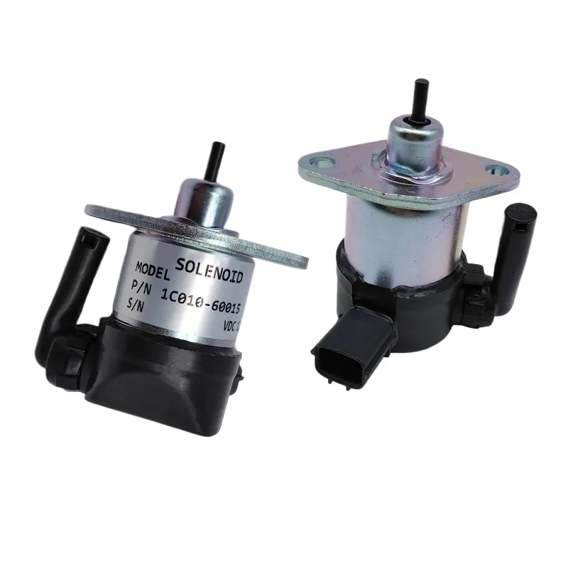 

For Kubota 155/161/V3300/V3600 flameout solenoid valve 1C010-60015/12V excavator accessories