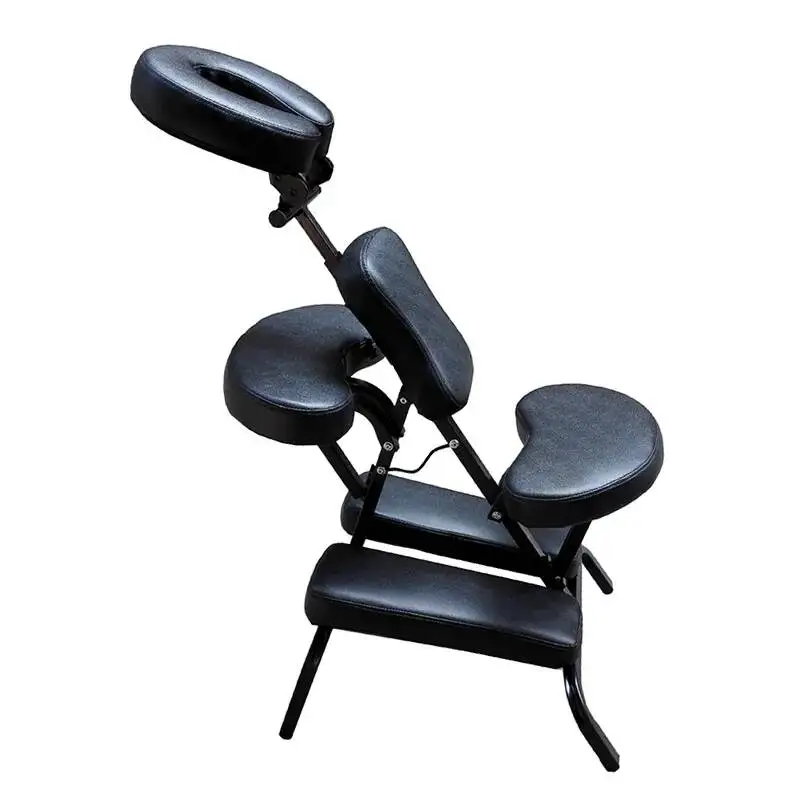 Portable Massage Tables Foldable Tattoo Gua Sha Lash Chair Soft Cushion Iron Leg Salon Furniture Silla De Tatuaje MH