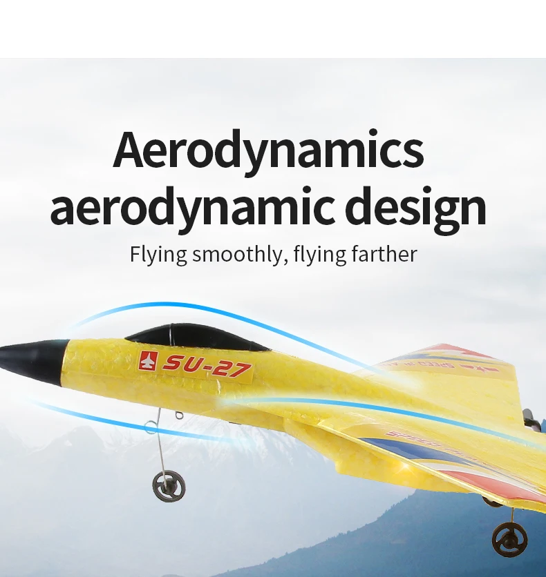 HW28 발광 RC 비행기 원격 조종 글라이더 폼 소재 2채널 LED 라이트 어린이 장난감 선물