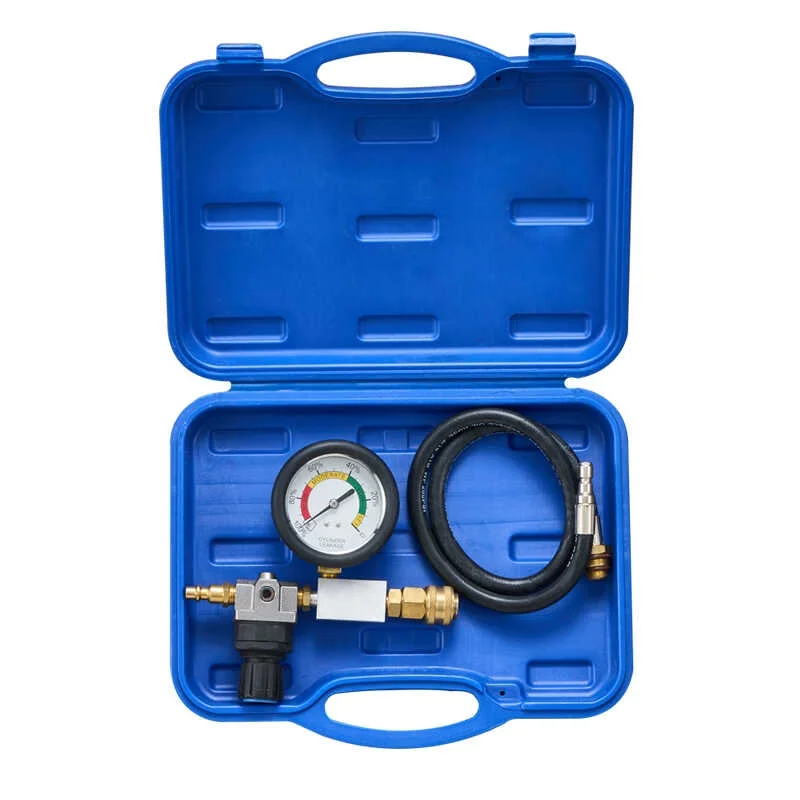 

Portable Rapid Auto Repair Tool 12V Universal Fit Car Fuel & Cylinder Pressure Gauge Battery Tester Diagnostic Tools