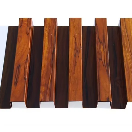 التخصيص نوعية جيدة الألومنيوم معدن الكسوة التجارية جدار الستار الزخرفية #3