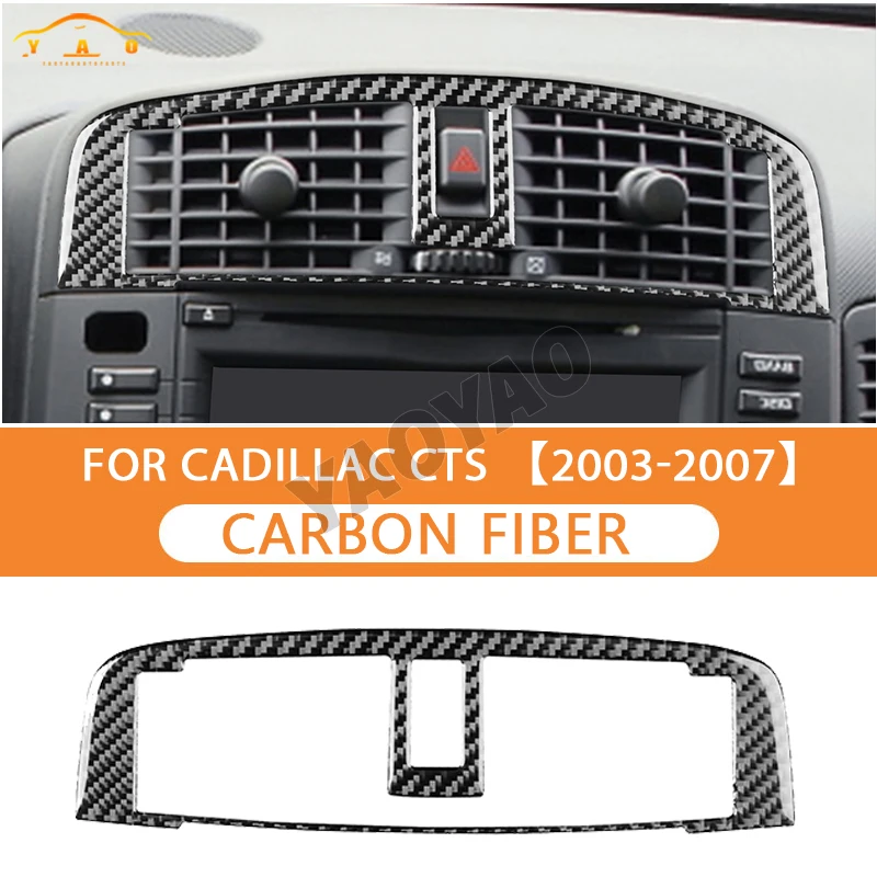 

Carbon Fiber Overhead Console Panel Stickers Car Interior Decorative Accessories For Cadillac CTS 2003 2004 2005 2006 2007