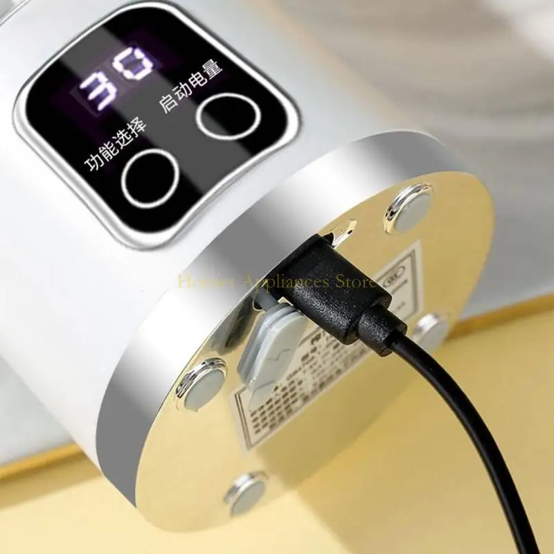 D0ABポータブルUSB充電式ジューサーカップオフィス、学校、屋外用の新鮮なジュース