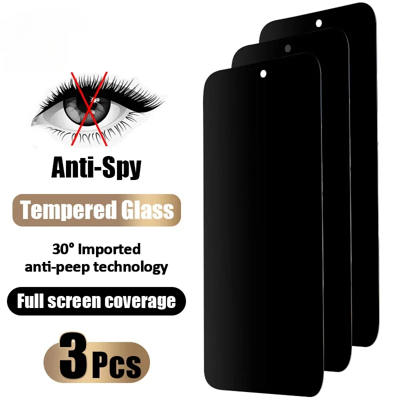 2-3Pcs Privacy Screen Protector For OnePlus Nord 3 2T CE 3 2 Lite Anti-spy Film Ace 2V Pro 10T 10R 9RT 9R 8T 7T Tempered Glass