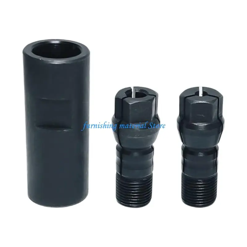 Y5GD Heavy Duty Angled Grinder Attachment Adapter Transfer Head Angled Grinder Easy Installation Carbon Steel Straight Grinder