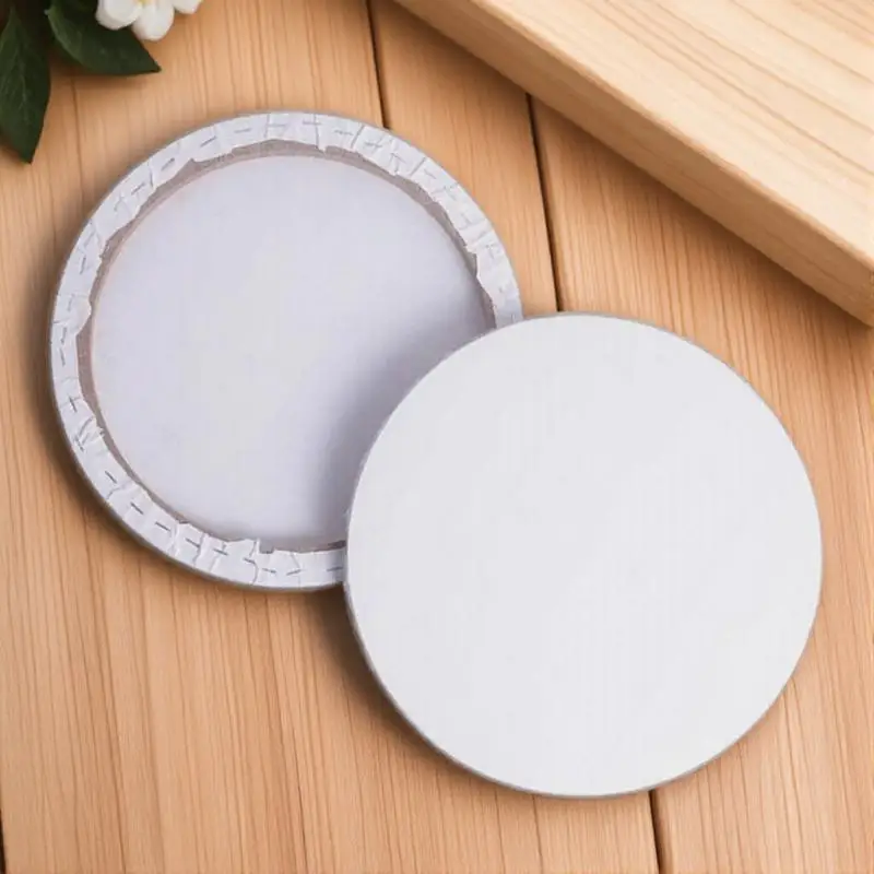 

30 Cm Round Oil Painting Frame Canvas for Canvases Panel Small Artist Decoration Stretched Child