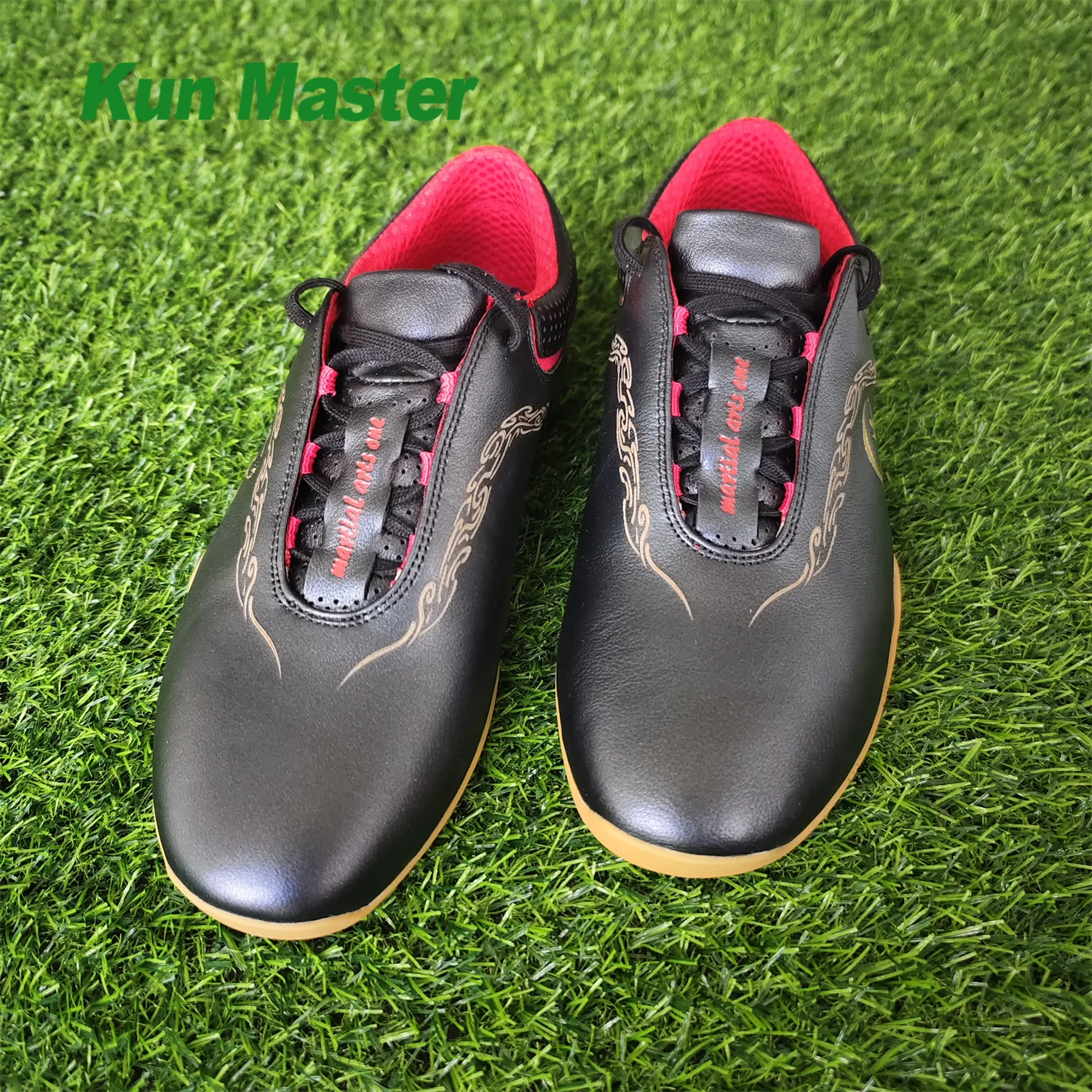 

Genuine Leather Kung Fu Tai Chi Shoes Martial Art Shoes Sneakers Soft Cowhide Classic Pattern Free Flexible Sole Men Women 2025