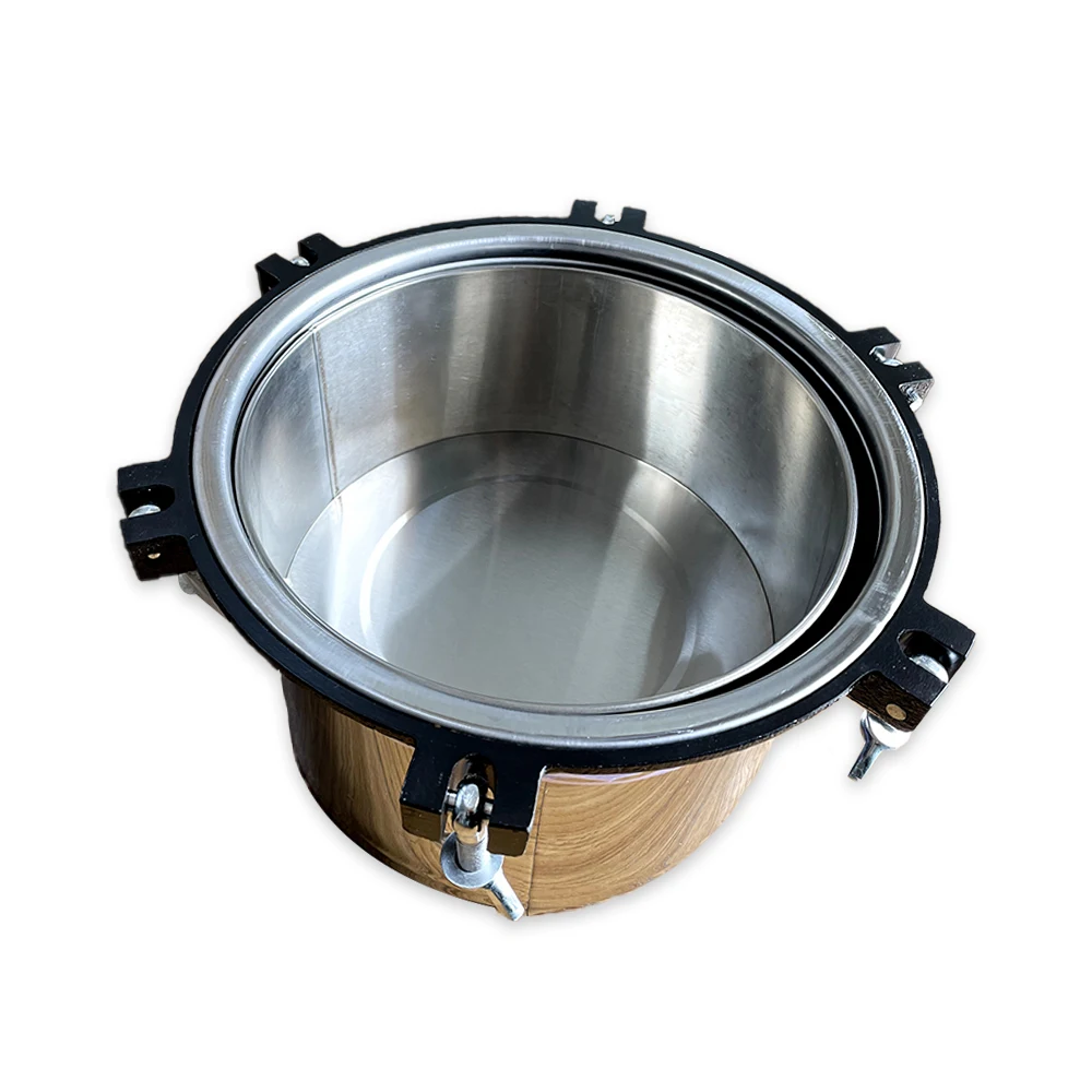 8L Portable Stainless Steel Heating Autoclave High Pressure Sterilizer F