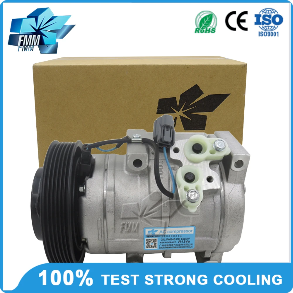 

AC Compressor 2003-2008 for Honda for Accord Odyssey Pilot Ridgeline 3.0L 3.5L Air Conditioning Compressor Rapid Cooling 10S20C