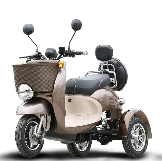 

2023 Tricycle for Elderly Passenger Electric Vehicle Scooter Motorcycle Tricycle Three Wheel Bike