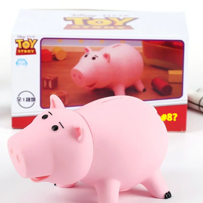 Toy Story 3 Pink Hamm Pig Piggy Bank Coin Money Box Cute Aniamals Pvc Action Figure Collection Model Toy For Children Gift Doll