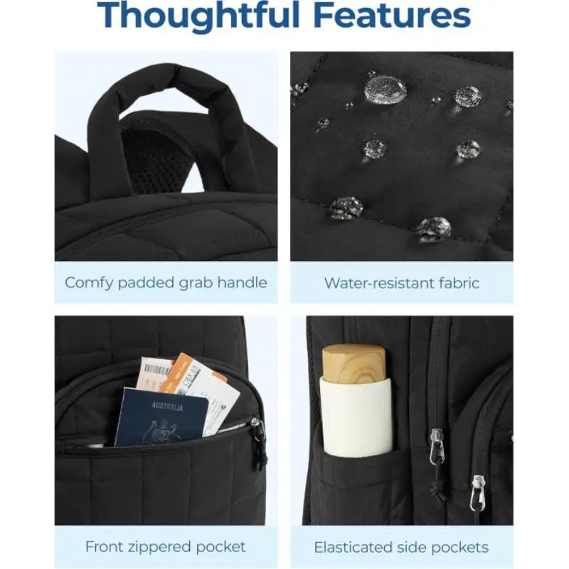 

Unisex Backpack Waterproof Backpack Large Capacity Business Computer Bag Leisure Travel Backpacks High School Student Schoolbags
