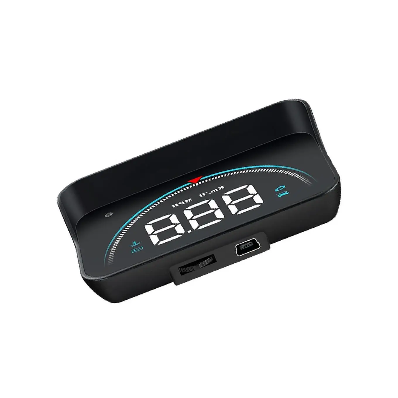 

Цифровой проекционный дисплей OBD HUD: бортовой компьютер и спидометр для автомобиля