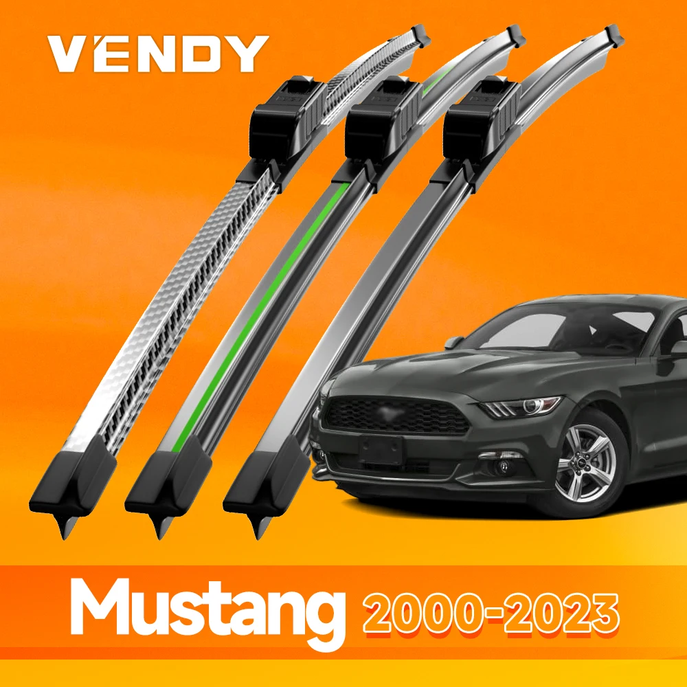 2 stücke Für Ford Mustang 2000-2023 Frontscheibe Wischer Klingen Windschutzscheibe Fenster Zubehör 2001 2004 2005 2006 2007 2017 2010