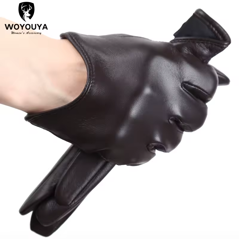Fashion color Apparel Accessories women's leather gloves,comfortable short Women mitten,warm winter gloves women-2001 - Image 9