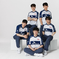 T1 E-Sports Club 2023 Msi Commemorative Edition Jersey LOL Unisex Support Team Uniform Tops T1 Faker Fans Supported T-shirts