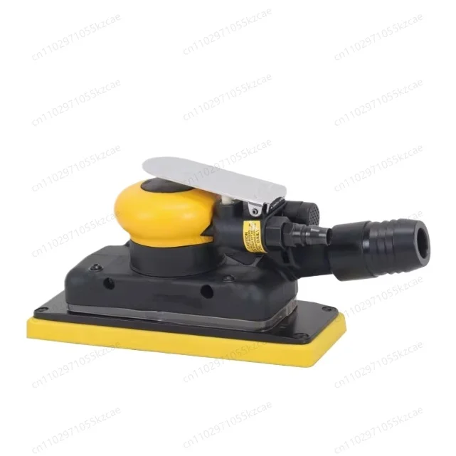 

70mm*198mm Rectangle Pneumatic Sandpaper Machine Sanding Machine Car Putty Polishing Machine Dust Collection Dry Grinder