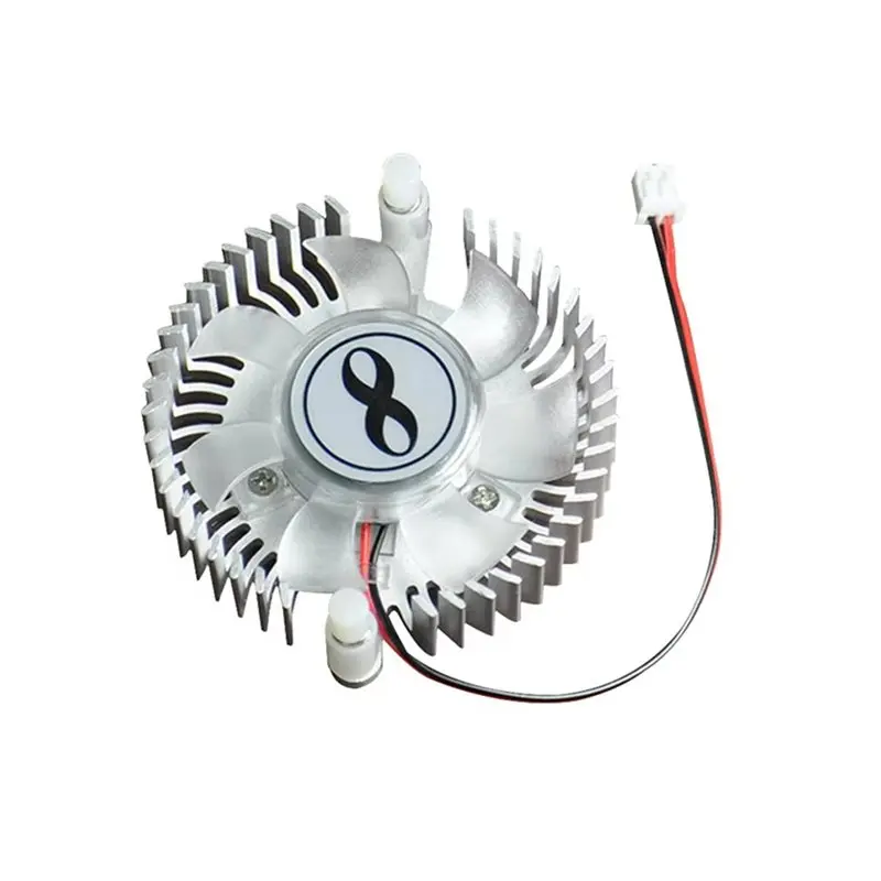 

Новинка! Алюминиевый радиатор постоянного тока 12 В с вентилятором, мощный светодиодный радиатор для рассеивания тепла, охлаждающее устройство для настольного компьютера для DIY, ПК, компьютерный кулер