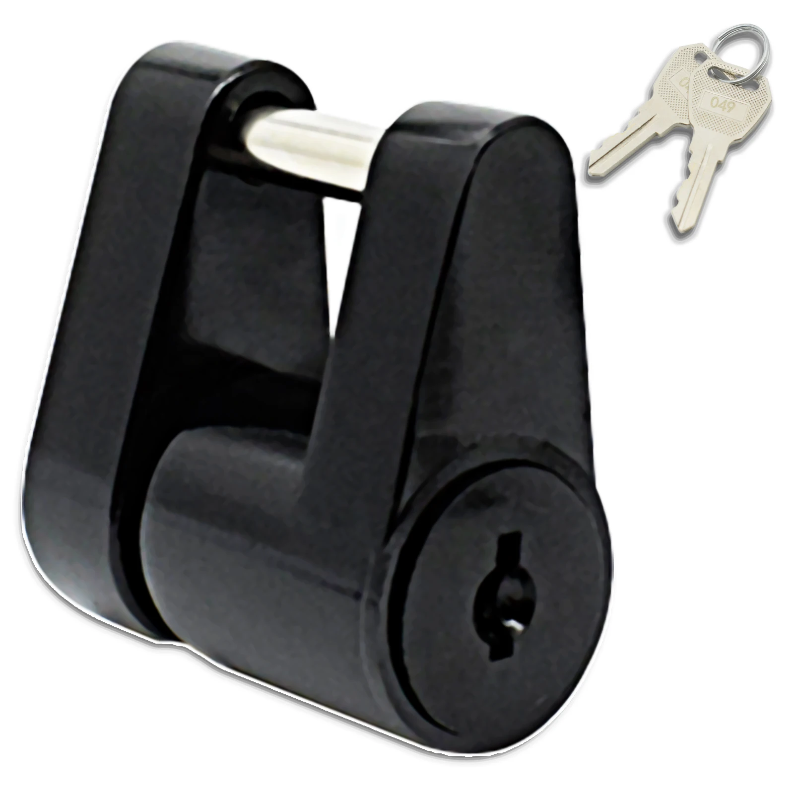 Trailer Hitch Coupler Lock Heavy-Duty Hook Lock Anti-theft Durable Trailer Coupler Padlock Repalcement Parts Security Protector