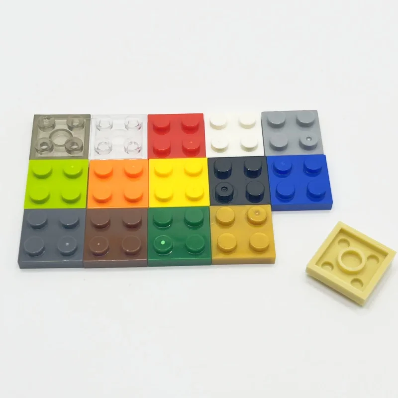 3022 Plate 2 x 2 Bricks Collections Bulk Modular Toys For Technical MOC DIY Gift Buildings Blocks