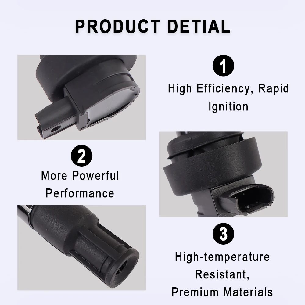 7722679-02 12137722679 Motorcycle Ignition Coil Accessories For BMW K1600GT K1600GTL K48 2011-2021 K1600B K1600 Bagger 2017-2023 2