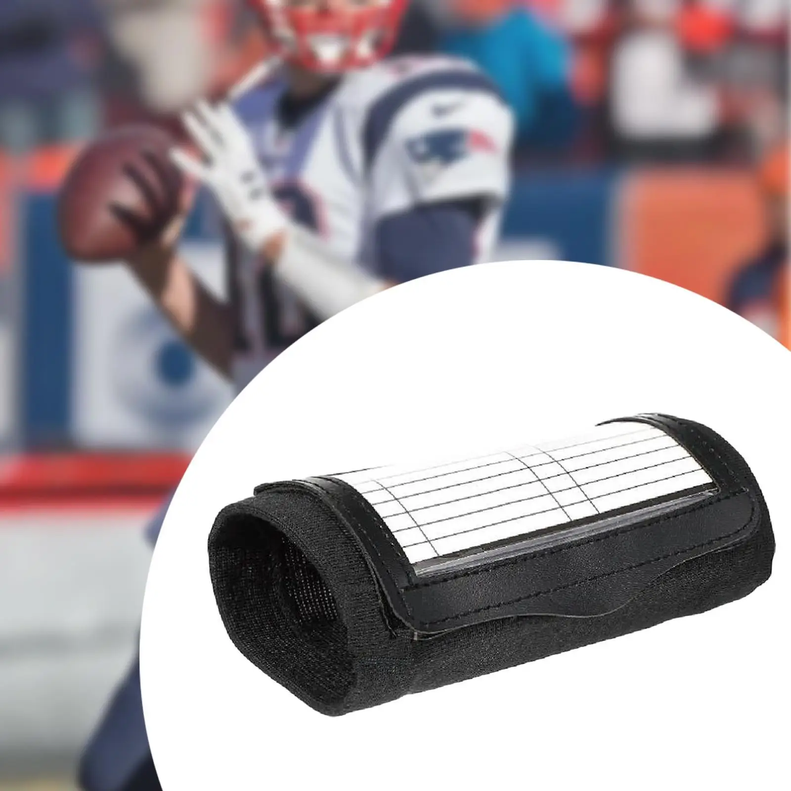 Soprts Playbook Wristband Wrist Band Adults Coach Bracer Coaching Board Wrist Coach for Practice Hockey Baseball Rugby Sports