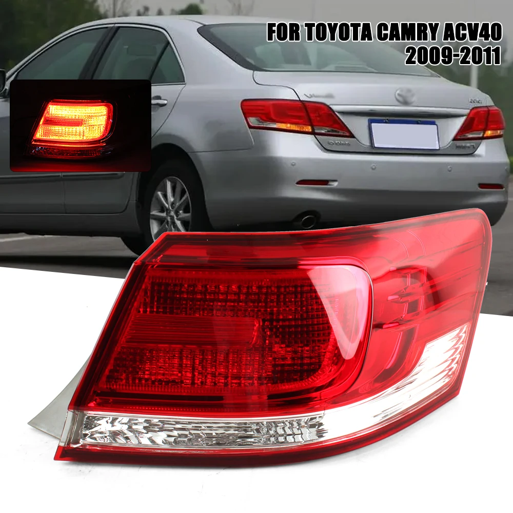 

LED Rear Tail Light FOR Toyota Camry ACV40 ACV41 2009 2010 2011 Car Signal Brake Lamp Bumper Warning Light