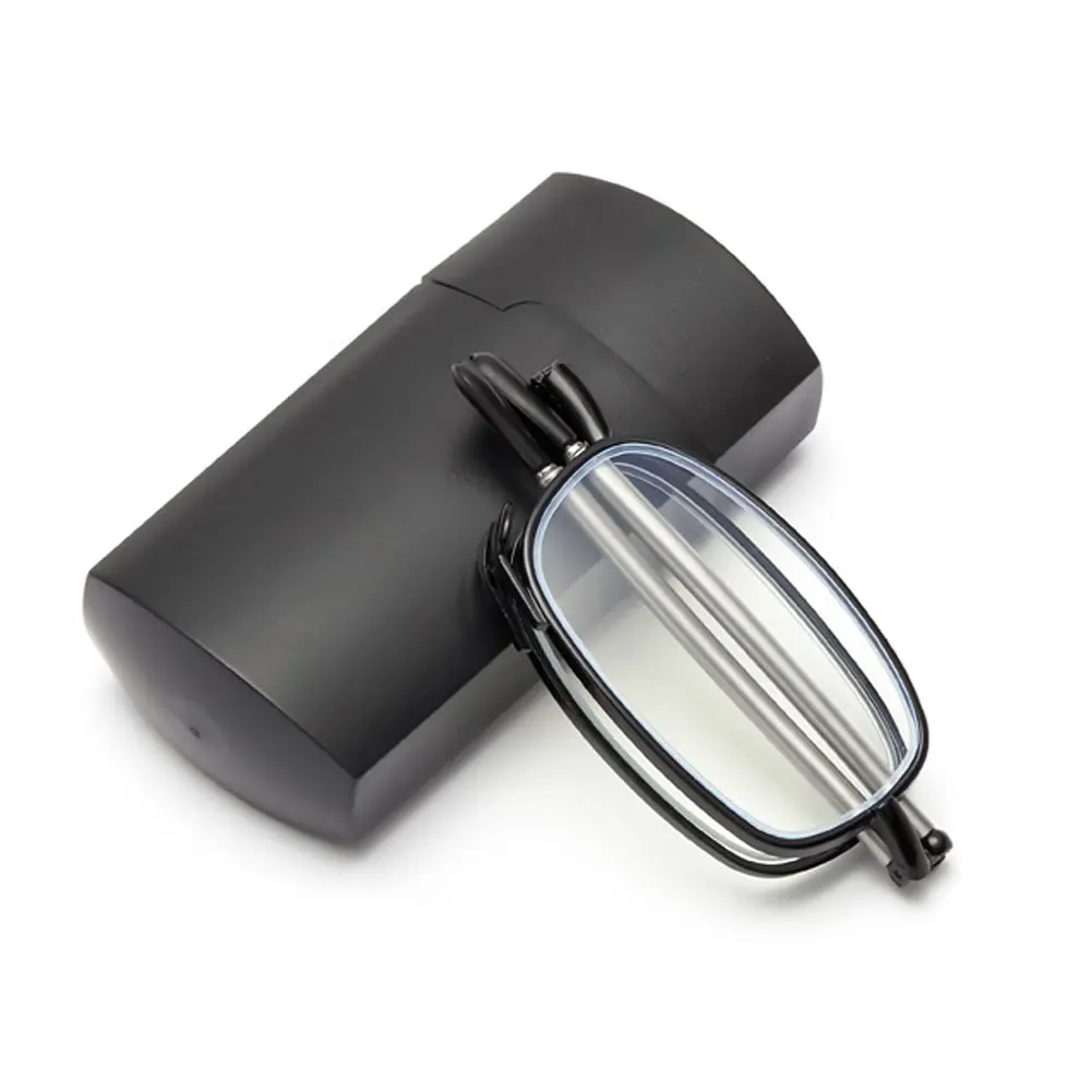 Eyeglasses Folding Reading Glasses Telescopic Unisex Adults With Case +1.00 +2.50 +3.00 Anti-reflection Coated