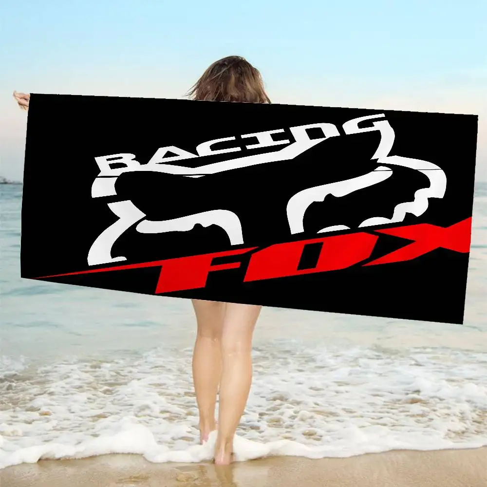 منشفة شاطئ من الألياف الدقيقة من Fox Racing ماصة سريعة الجفاف وناعمة لليوجا والسباحة ومنشفة تسلق الجبال #6
