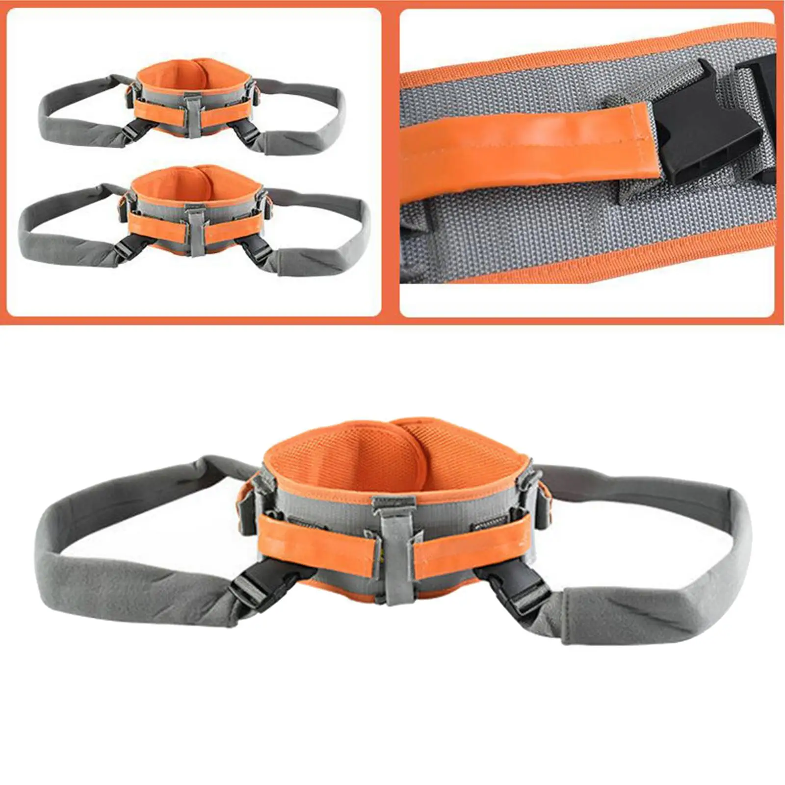 

Дышащий сетчатый ремень для переноса, безопасный ремень для гетры с семью ручками для пожилых людей, инвалидов, педиатрическая бариатрическая помощь