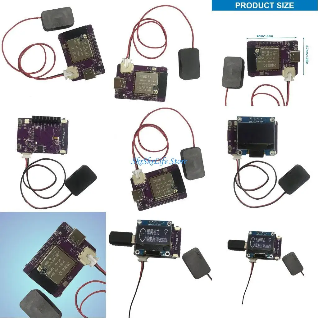 

E65E ESP32-S3-N16R8 Плата разработки с 0,96-дюймовым светодиодным микроконтроллером