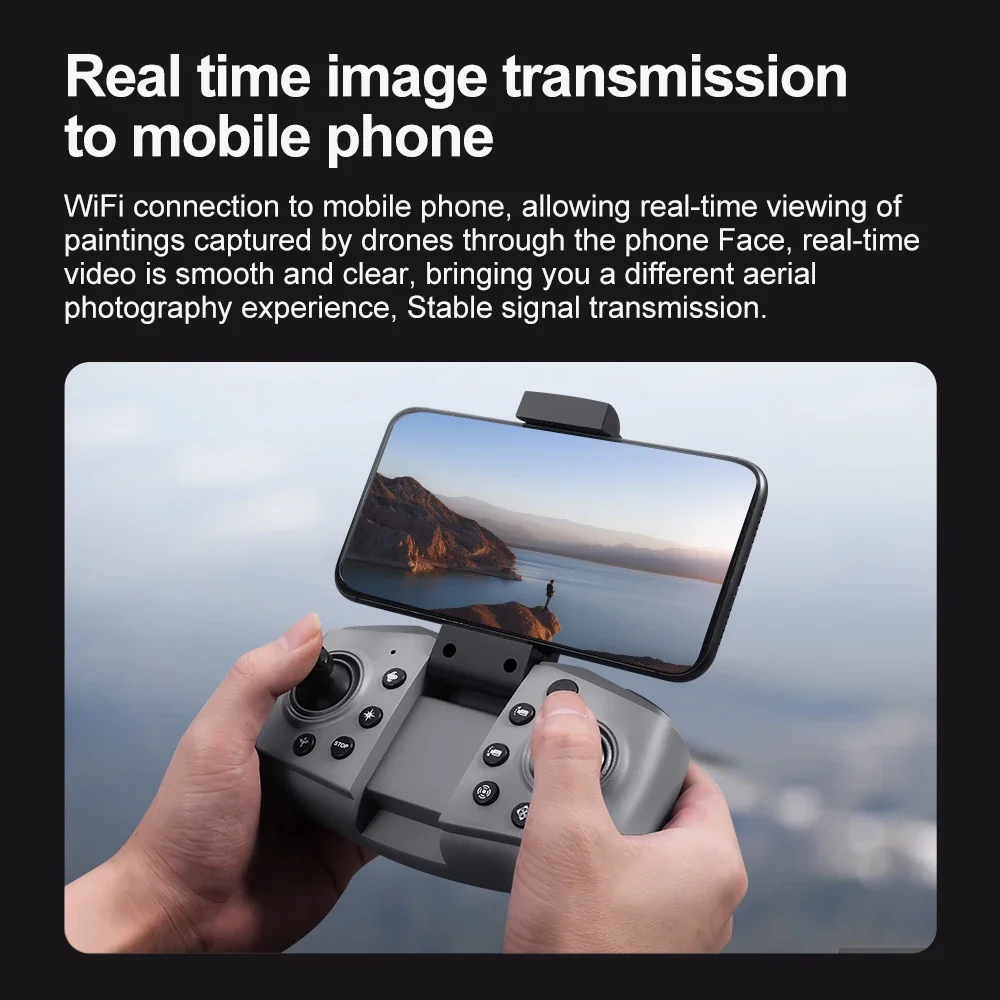 جديد V86 HD التصوير الطائرة بدون طيار تحديد المواقع التدفق البصري تجنب العوائق الذكية طائرة قابلة للطي للتحكم عن بعد #5