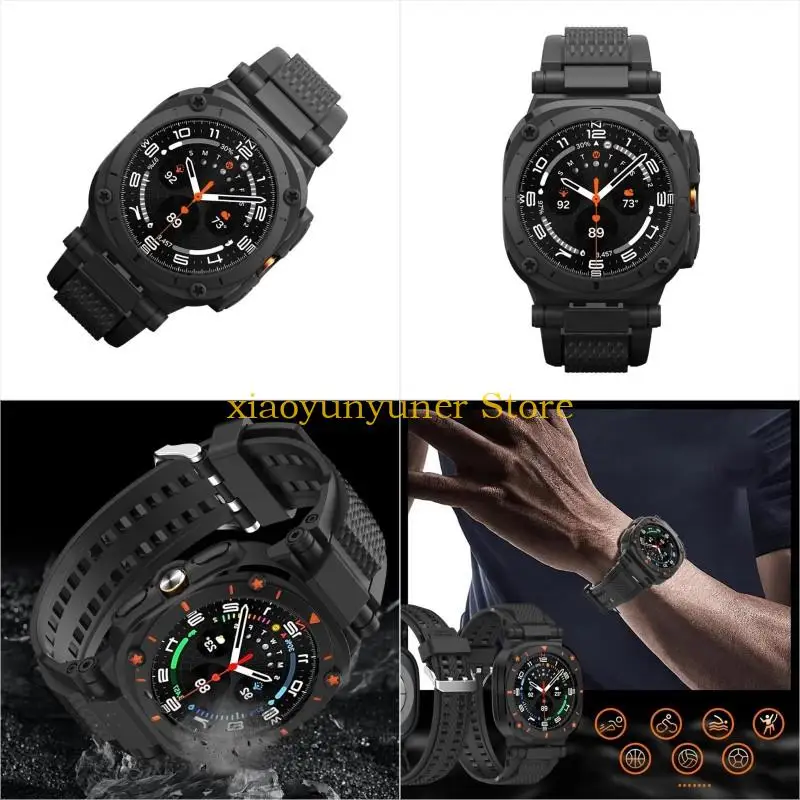 

P9JB Watch Band Shell для просмотра 47 -мм запасных ремней и накрыть шва для шва -ремни для быстрого выпуска ремней
