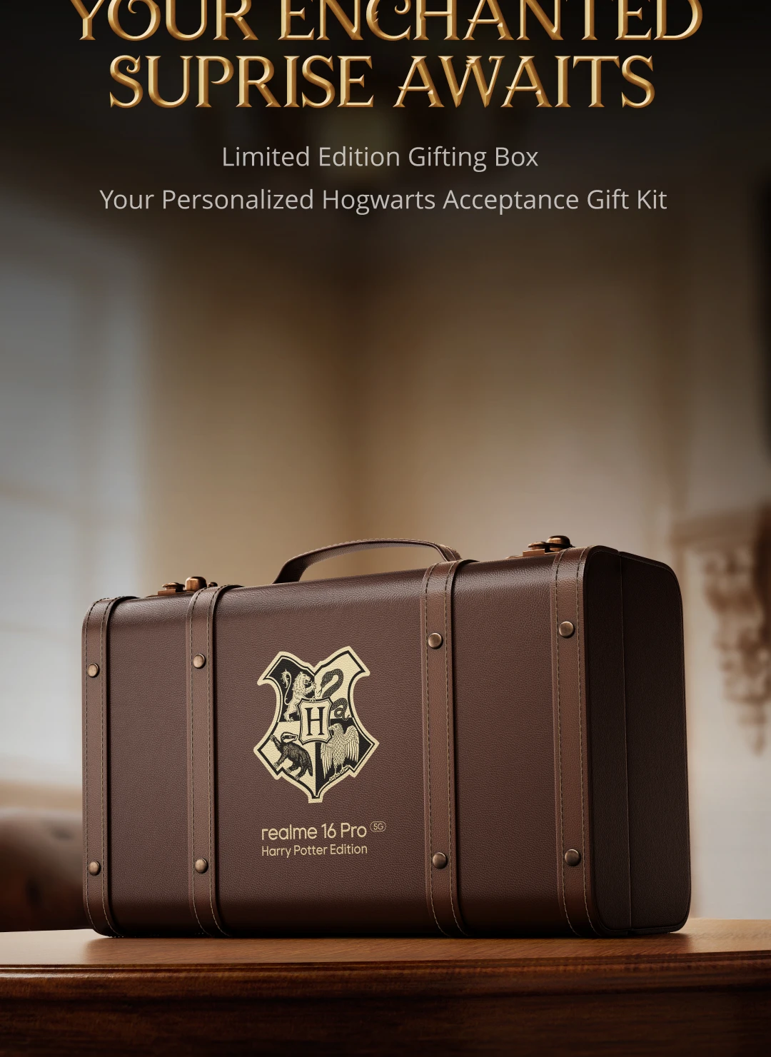 [World Premiere] realme 16 Pro 5G Harry Potter Edition 12GB/256GB 7000mAh Battery 80W Charge 6.78" 144Hz Display 200MP Camera