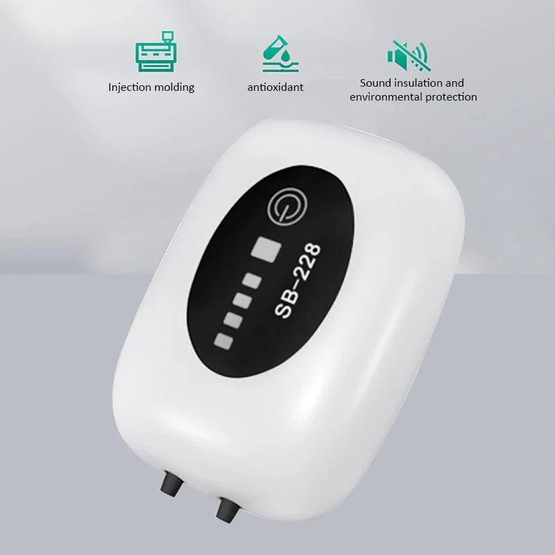 Aquarium Oxygen Air Pump Compressor Fish Tank USB Charging Mini Portable Ultra Silent Fishing Oxygenator Aquarium Accessories