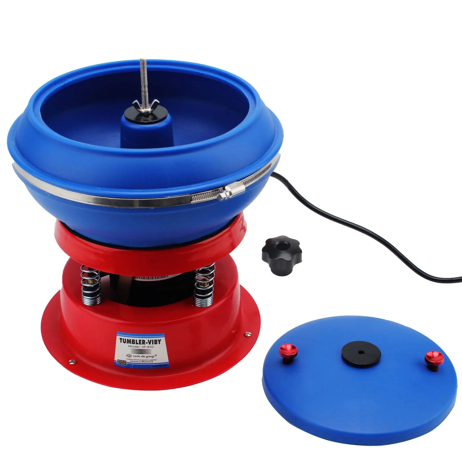 

Vibratory Polishing Machine 110V/220V – Professional Grinding & Finishing Tumbler for Agate Jade Jadeite Stone