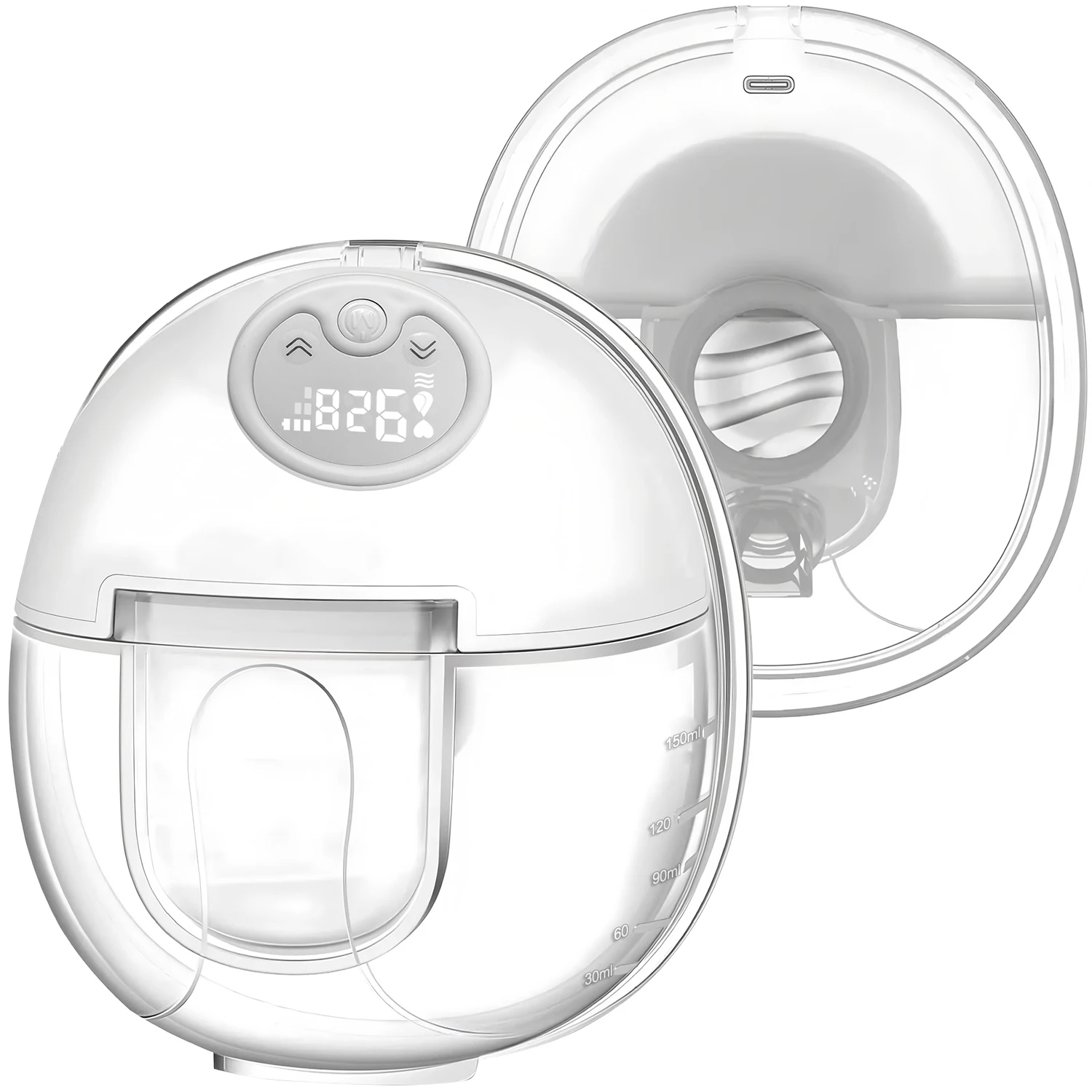 مضخة الثدي الكهربائية بدون استخدام اليدين المحمولة USB يمكن ارتداؤها مضخة الثدي التلقائي آلة حليب الثدي لوازم الأم والطفل #4