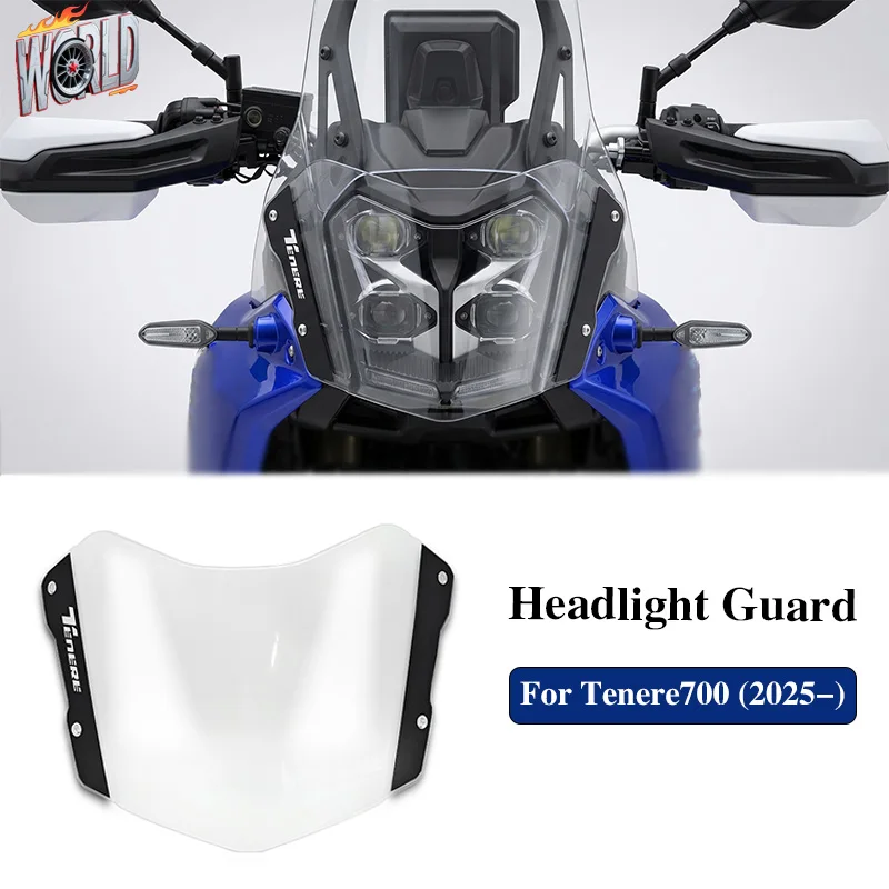 

TENERE700 2025 Headlight Guard For Tenere 700 T7 Tenere700 Rally 2025 Motorcycle Accessories Front Light Protector Cover