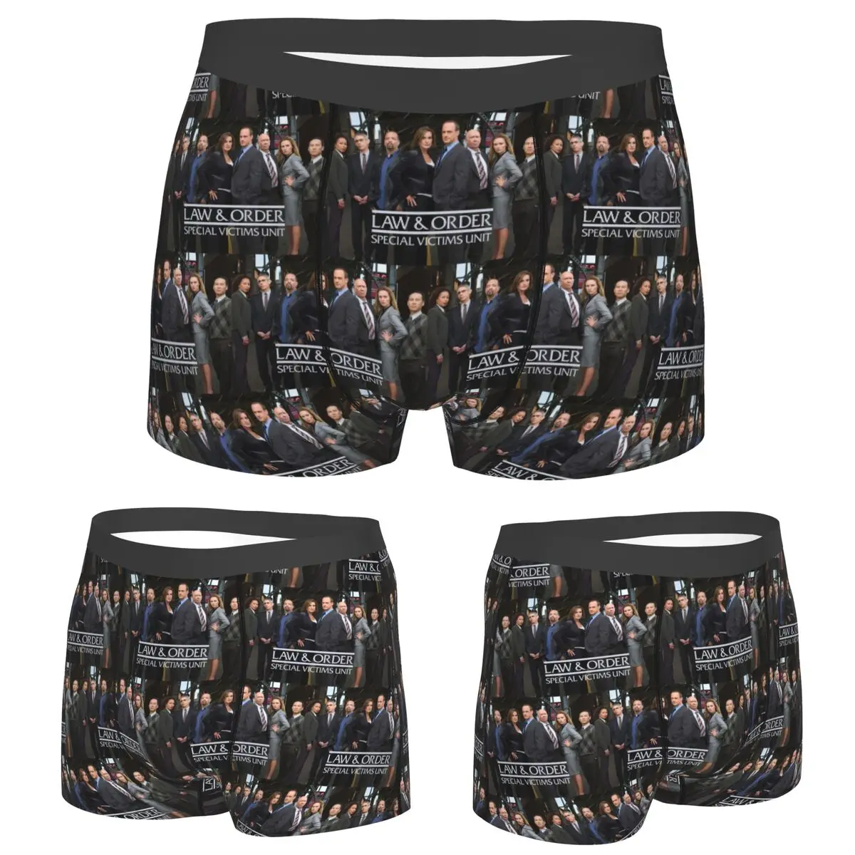

Трусы-боксеры, шорты Law And Order SVU Merch, мужские вентилируемые трусы для Homme, мужские подарки бойфренду