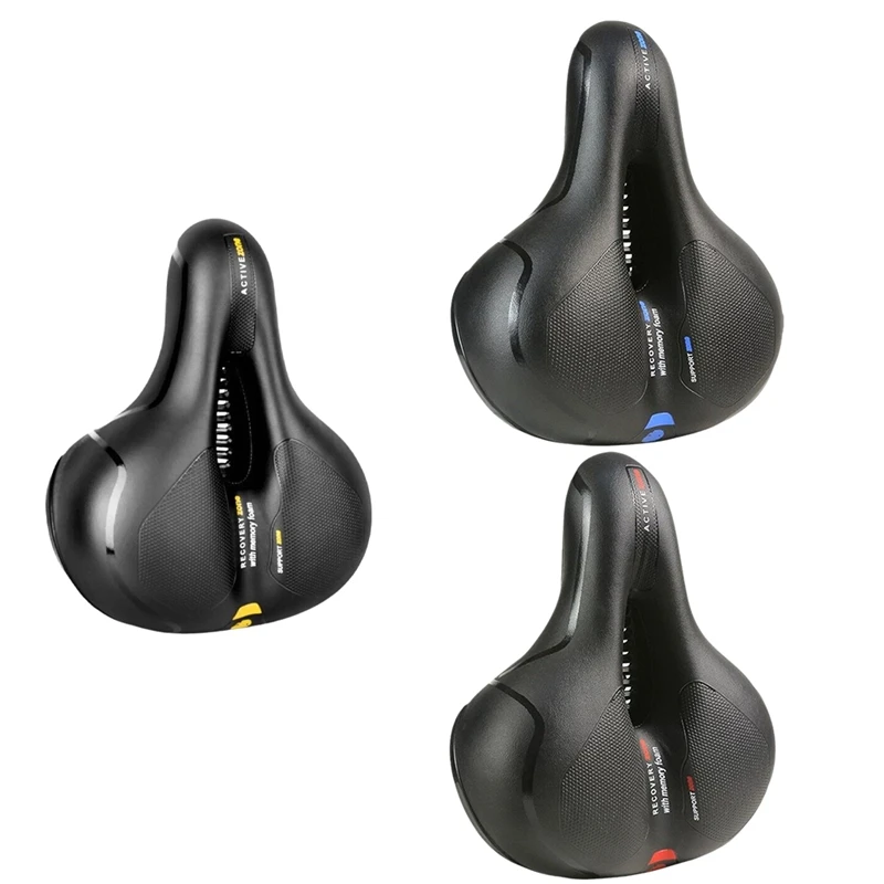 

AA75-полое дышащее велосипедное седло, седло для горного и шоссейного велосипеда, амортизирующее удобное велосипедное сиденье с большой задницей