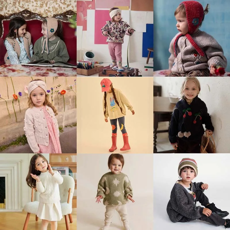 

PER-SALE 2025 Autumn Baby Girls Shirts Boys Pants Baby Homewear Baby Boy Sweaters and Pants Set Kids Print Shirts Cardigan Suit