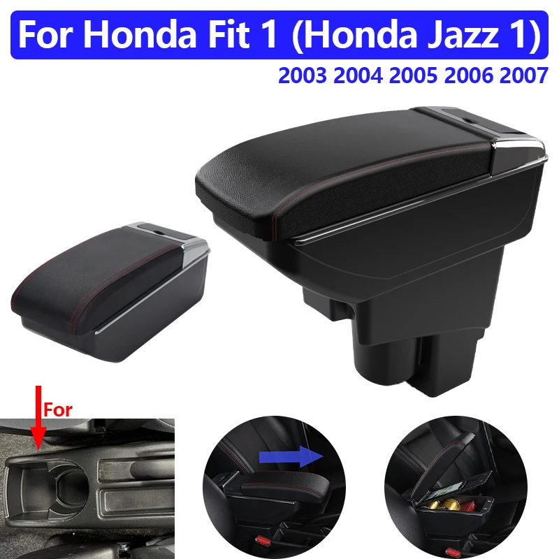 reposabrazos-para-coche-honda-fit-jazz-gd-2003-2007-consola-central-con-almacenamiento-y-portavasos-cuero-pu-sin-perforacion-facil-instalacion