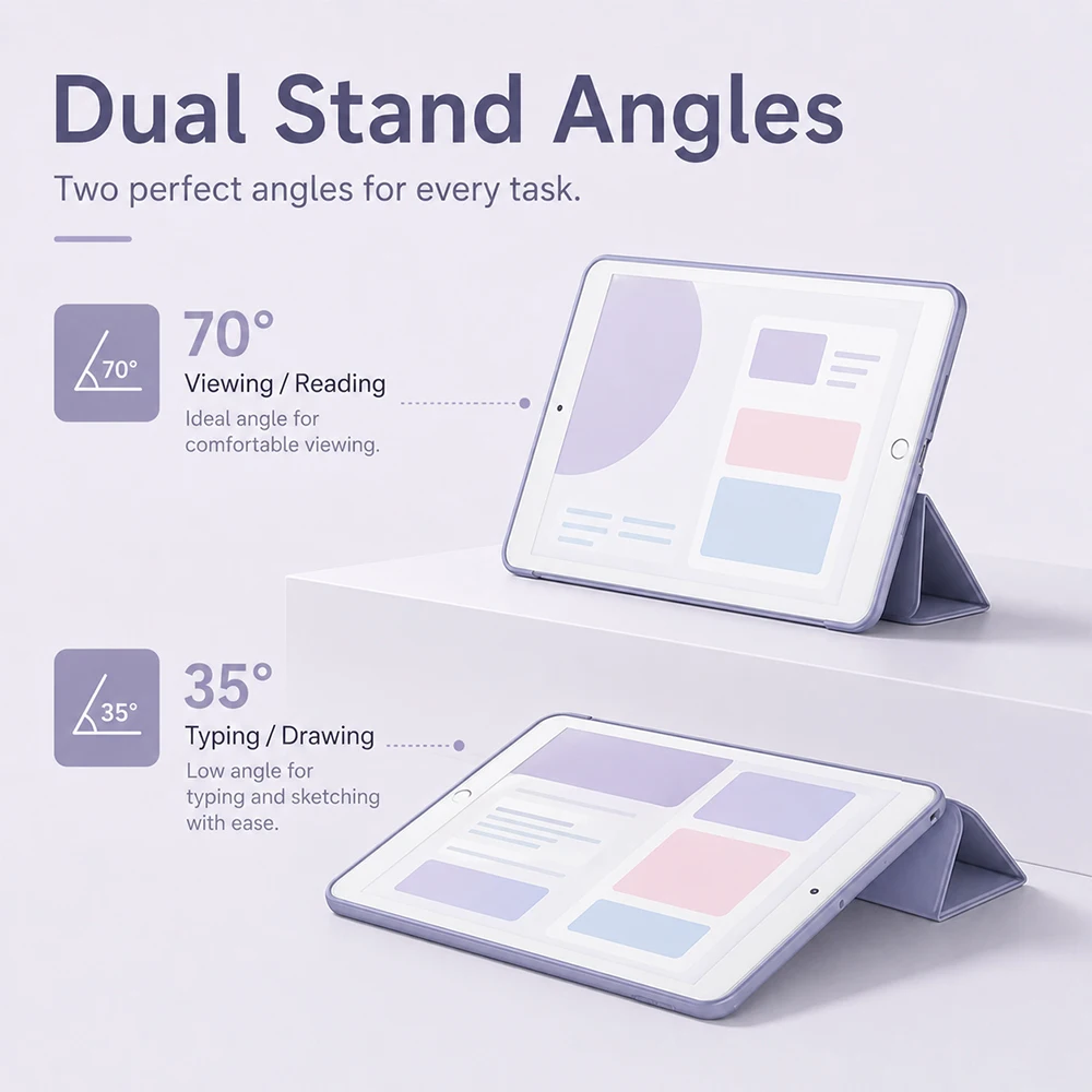 Tablet Protective Cover For iPad Air 9.7 10.5 10.9 Pro 11 12.9 Mini 1/2/3/4/5/6 Tablet Shockproof Case Tablet Accessories