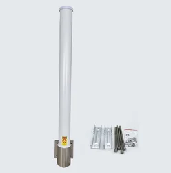 outdoor wifi 2G 3G 4G 5G 18Bi  fiberglass omnidirectional antennas base station mimo 2.4g/5.8g antenna